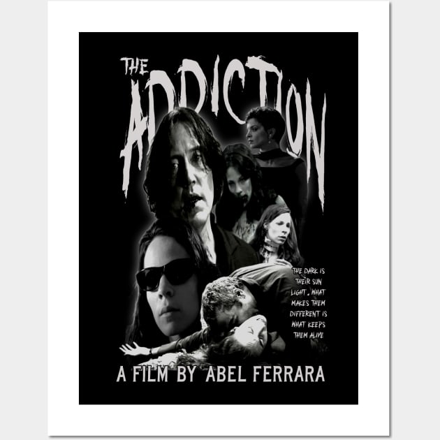 The Addiction. 1995 Vampire Gem. (Black & White) Wall Art by The Dark Vestiary